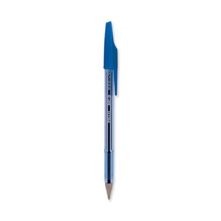 Pilot Pilot, BETTER STICK BALLPOINT PEN, MEDIUM 1MM, BLUE INK, TRANSLUCENT BLUE BARREL, DOZEN 36711